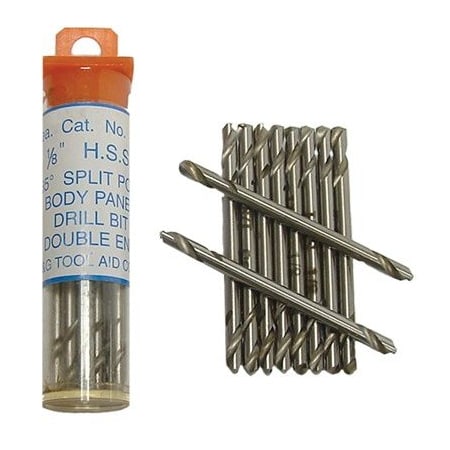 S&G Tool Aid DRILL BIT Stubby 1/8" (TUBE OF 10) SG15210